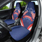Liberia Flag Day Car Seat Cover One Flag One People - African Pride