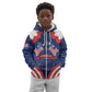 Personalized Liberia Flag Day Kid Hoodie One Flag One People - African Pride