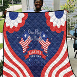 Liberia Flag Day Quilt One Flag One People - African Pride