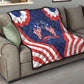 Liberia Flag Day Quilt One Flag One People - African Pride