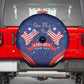 Liberia Flag Day Spare Tire Cover One Flag One People - African Pride