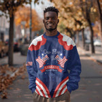 Personalized Liberia Flag Day Sweatshirt One Flag One People - African Pride
