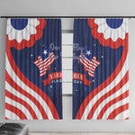 Liberia Flag Day Window Curtain One Flag One People - African Pride