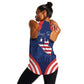 Personalized Liberia Flag Day Women Racerback Tank One Flag One People - African Pride