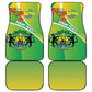 Gabon Independence Day Car Mats Gradient Style - African Pride