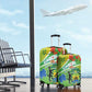 Gabon Independence Day Luggage Cover Gradient Style - African Pride