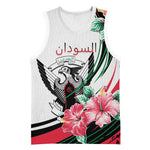 Personalized Sudan Basketball Jersey Sudanese Secretary Bird With Hibiscus LT15