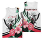 Personalized Sudan Basketball Jersey Sudanese Secretary Bird With Hibiscus LT15
