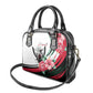 Sudan Shoulder Handbag Sudanese Secretary Bird With Hibiscus - African Pride