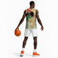 Pan-African Flag Day Basketball Jersey African Map - Vintage Style LT15