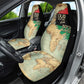 Pan-African Flag Day Car Seat Cover African Map - Vintage Style - African Pride