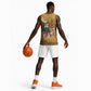 Afro Christmas in Sahara Morocco Basketball Jersey Black Santa Riding Camel LT15