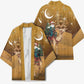 Morocco Christmas in Sahara Kimono Black Santa Riding Camel