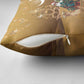 Morocco Christmas in Sahara Pillow Cover Black Santa Riding Camel