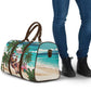 Liberia Christmas Travel Bag Santa Chill on Tropical Beach