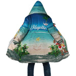 Mayotte Christmas Cloak Santa Chill on Tropical Beach