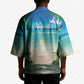 Mayotte Christmas Kimono Santa Chill on Tropical Beach