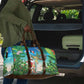 Mayotte Christmas Travel Bag Santa Chill on Tropical Beach