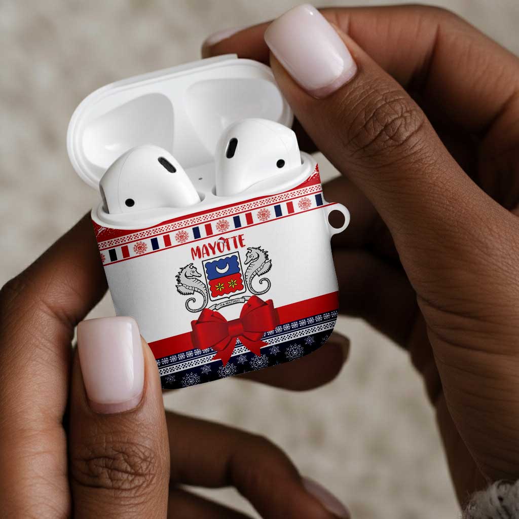 Mayotte Christmas AirPods Case Joyeux Noel