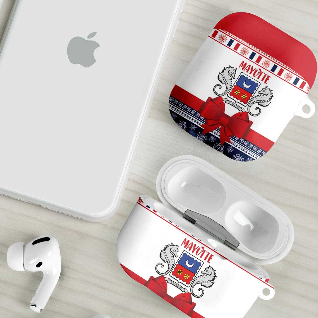 Mayotte Christmas AirPods Case Joyeux Noel