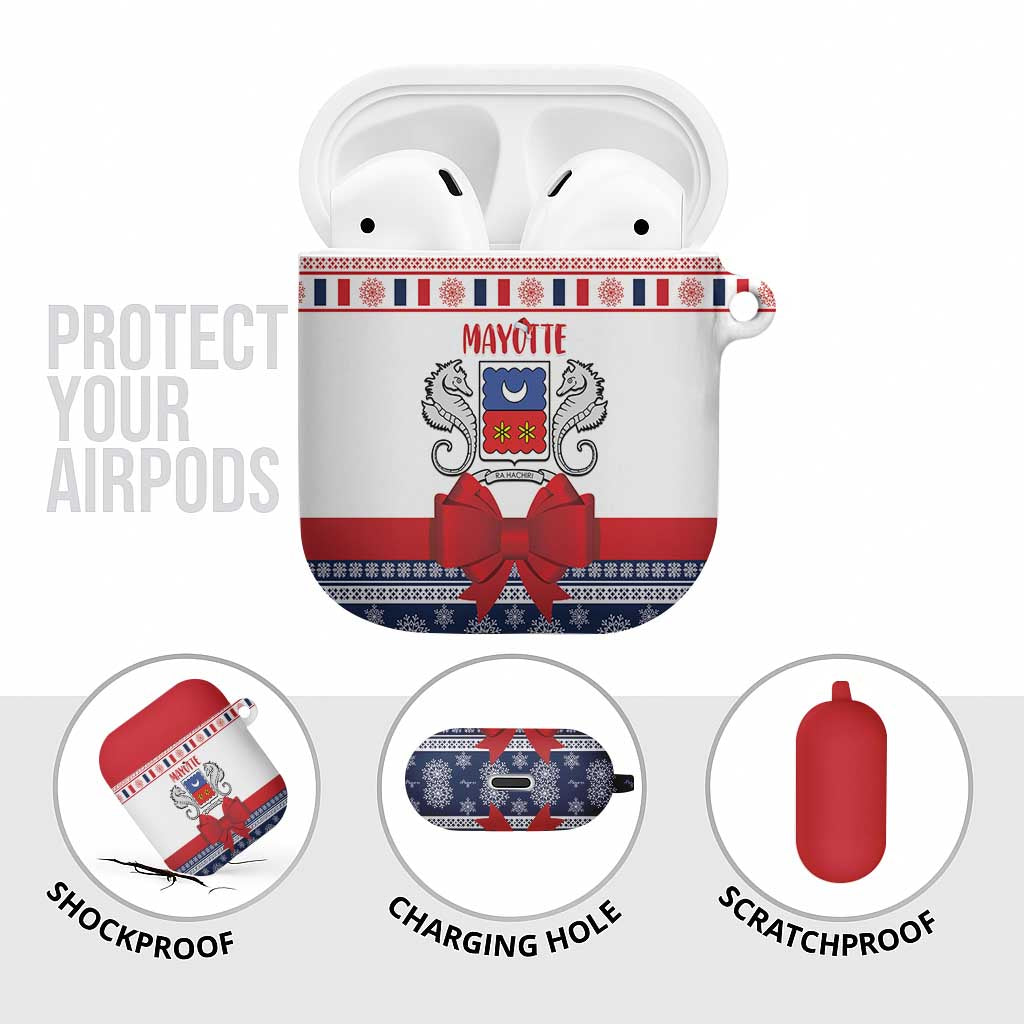 Mayotte Christmas AirPods Case Joyeux Noel