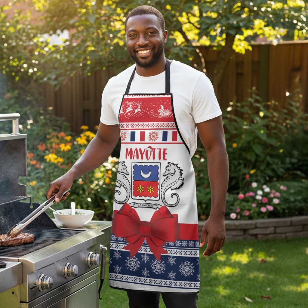Mayotte Christmas Apron Joyeux Noel