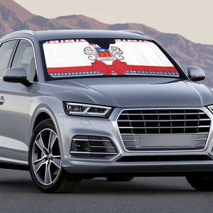 Mayotte Christmas Auto Sun Shade Joyeux Noel