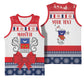 Afro Christmas in Mayotte Personalized Basketball Jersey Joyeux Noel LT15