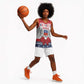 Afro Christmas in Mayotte Personalized Basketball Jersey Joyeux Noel LT15