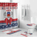 Mayotte Christmas Bathroom Set Joyeux Noel