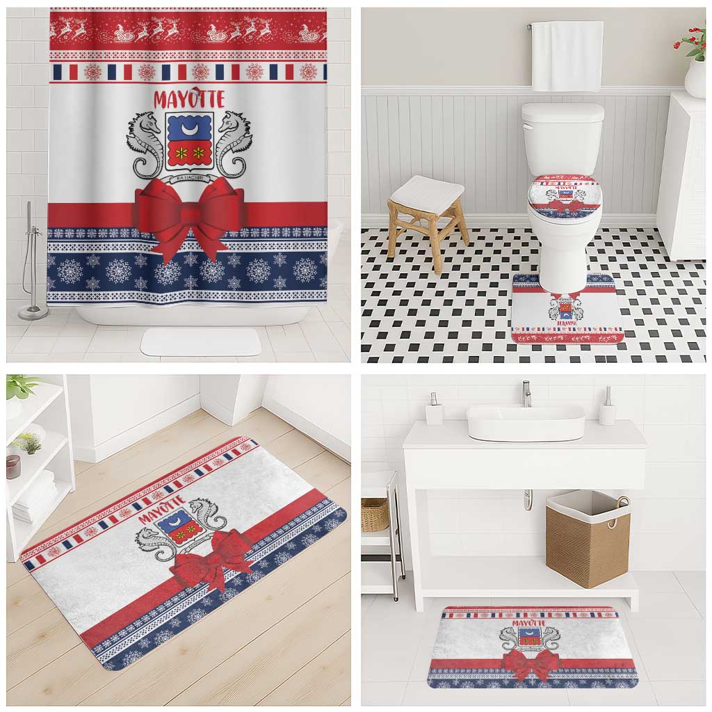 Mayotte Christmas Bathroom Set Joyeux Noel