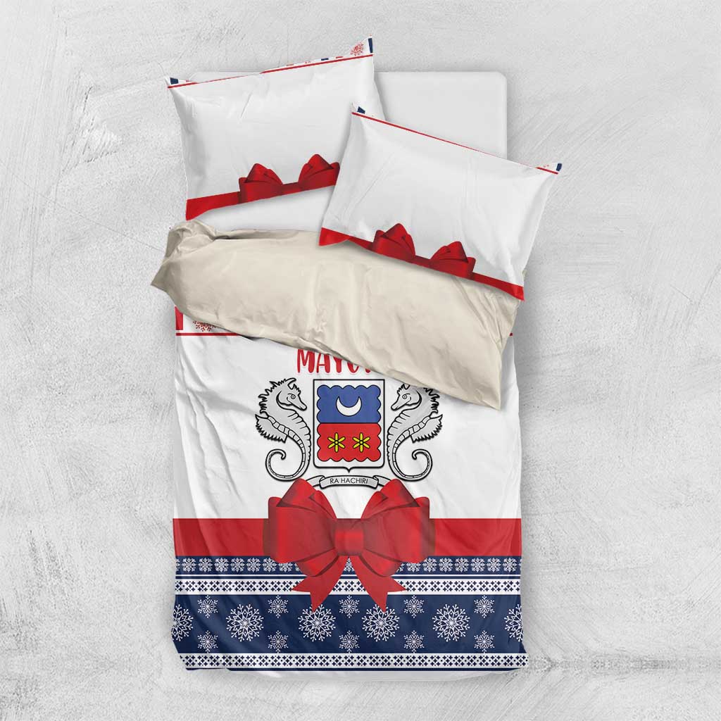 Afro Christmas in Mayotte Bedding Set Joyeux Noel - African Pride