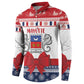 Personalized Mayotte Christmas Button Sweatshirt Joyeux Noel