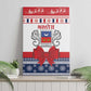 Afro Christmas in Mayotte Canvas Wall Art Joyeux Noel - African Pride