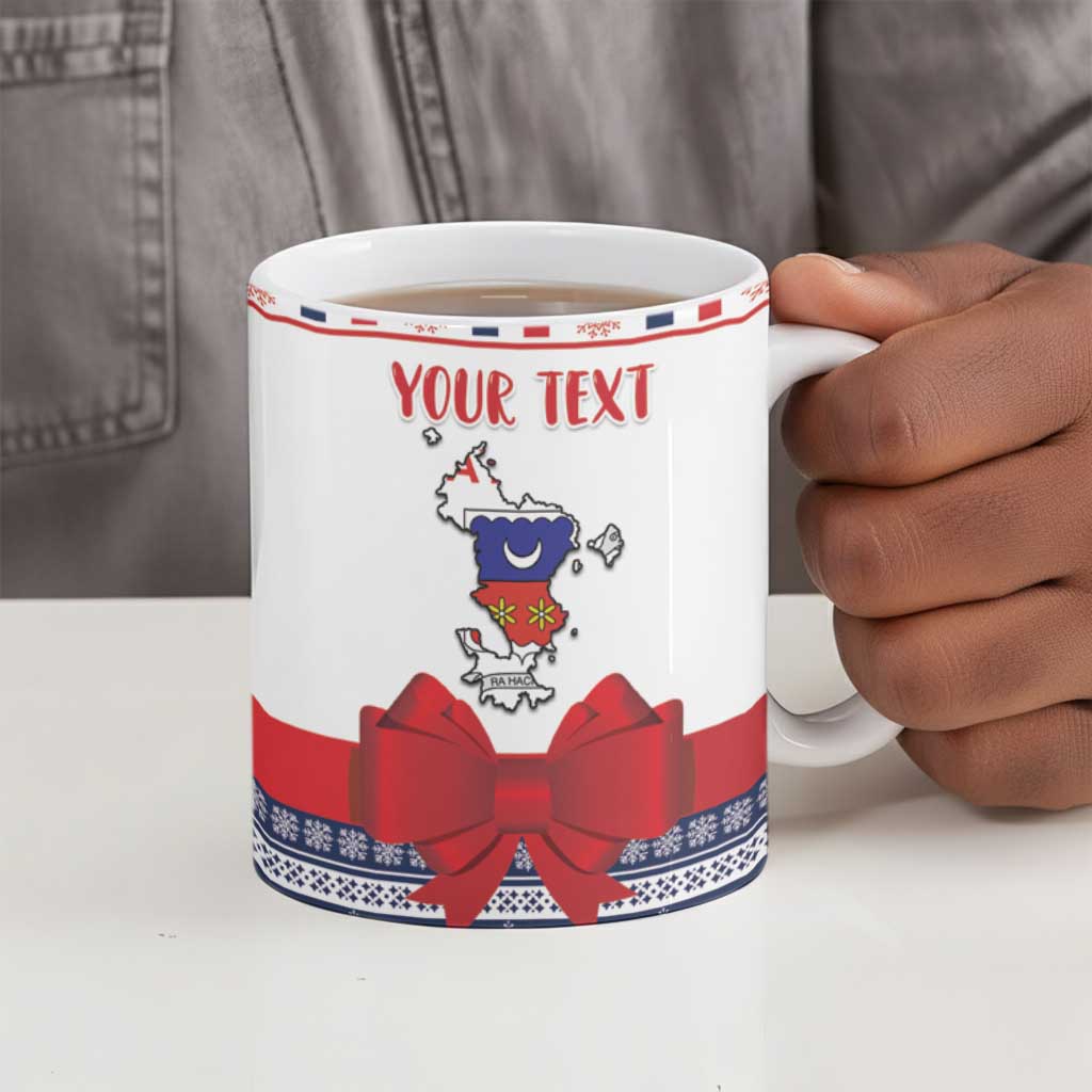 Personalized Mayotte Christmas Ceramic Mug Joyeux Noel
