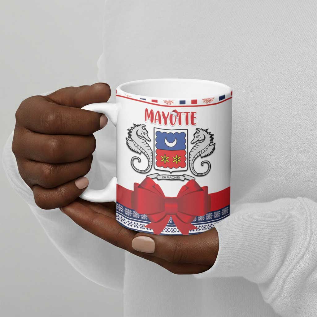 Personalized Mayotte Christmas Ceramic Mug Joyeux Noel