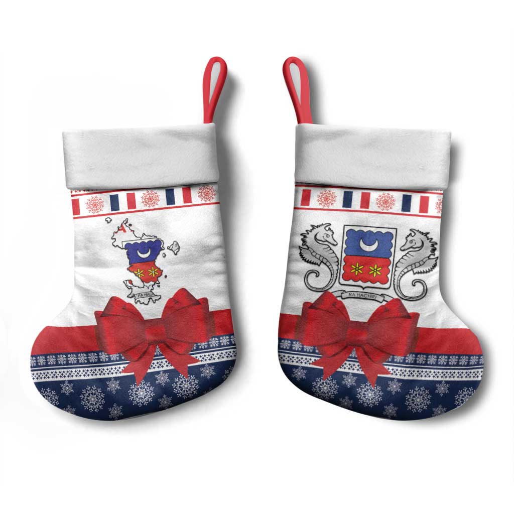 Afro Christmas in Mayotte Christmas Stocking Joyeux Noel - African Pride