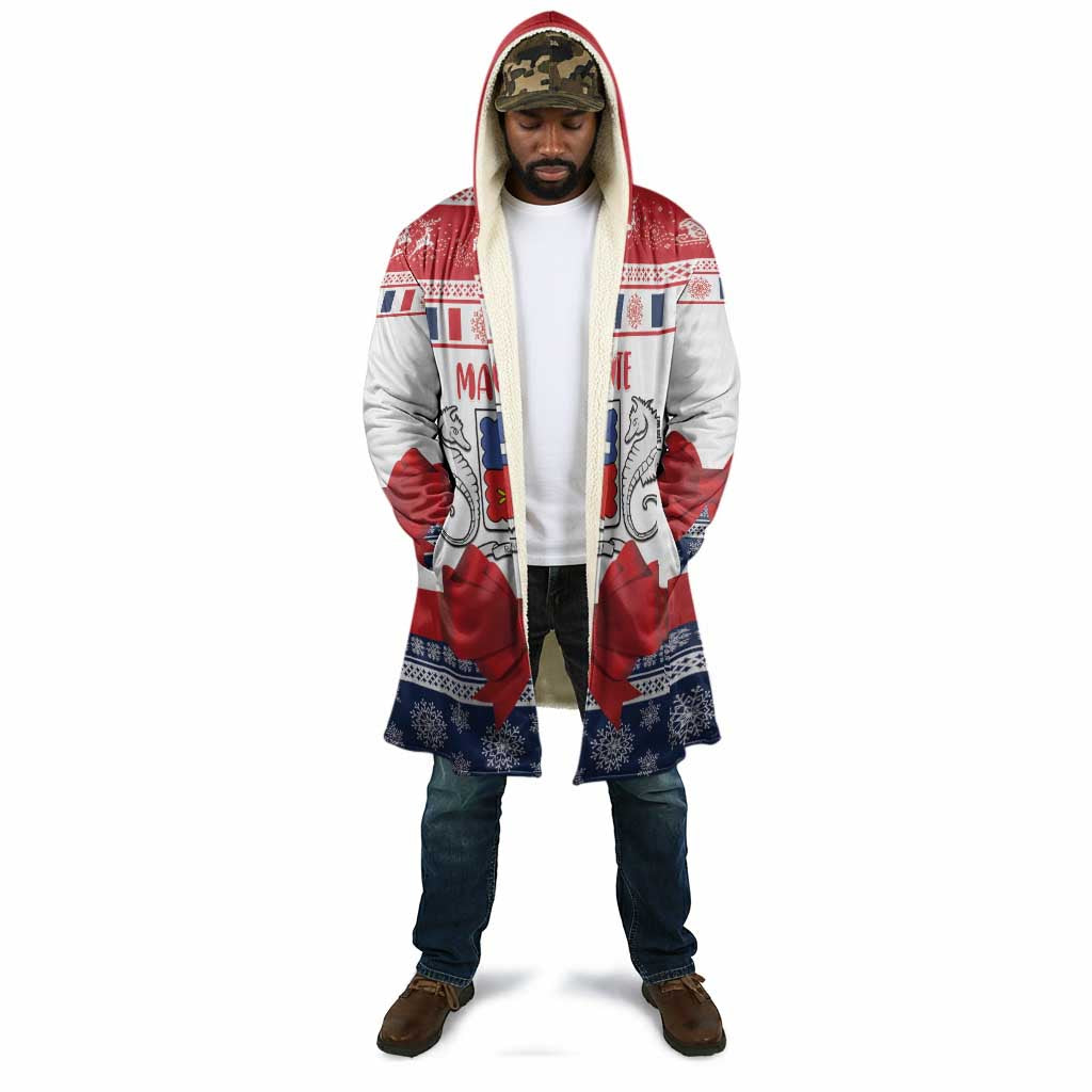 Personalized Mayotte Christmas Cloak Joyeux Noel