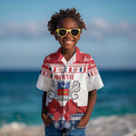 Afro Christmas in Mayotte Personalized Kid Hawaiian Shirt Joyeux Noel - African Pride