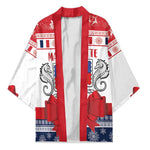 Personalized Mayotte Christmas Kimono Joyeux Noel