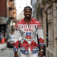 Afro Christmas in Mayotte Personalized Long Sleeve Button Shirt Joyeux Noel - African Pride