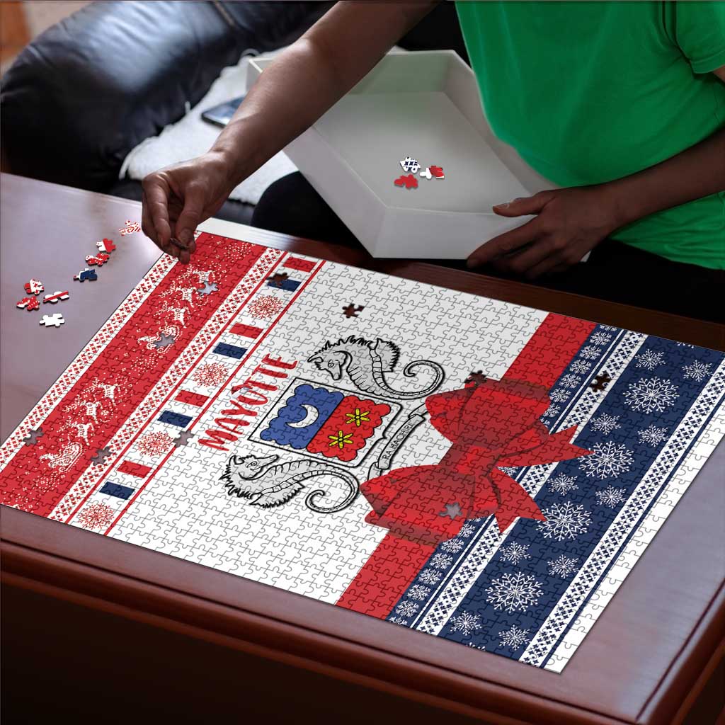 Mayotte Christmas Puzzle Joyeux Noel