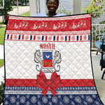 Afro Christmas in Mayotte Quilt Joyeux Noel - African Pride