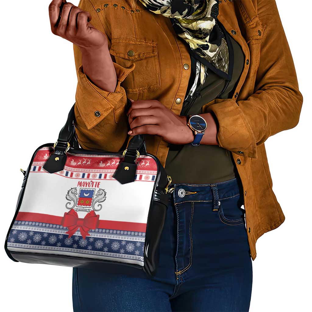Afro Christmas in Mayotte Shoulder Handbag Joyeux Noel - African Pride