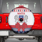 Afro Christmas in Mayotte Spare Tire Cover Joyeux Noel - African Pride