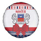 Afro Christmas in Mayotte Spare Tire Cover Joyeux Noel - African Pride