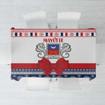 Afro Christmas in Mayotte Tablecloth Joyeux Noel - African Pride