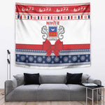 Afro Christmas in Mayotte Tapestry Joyeux Noel - African Pride