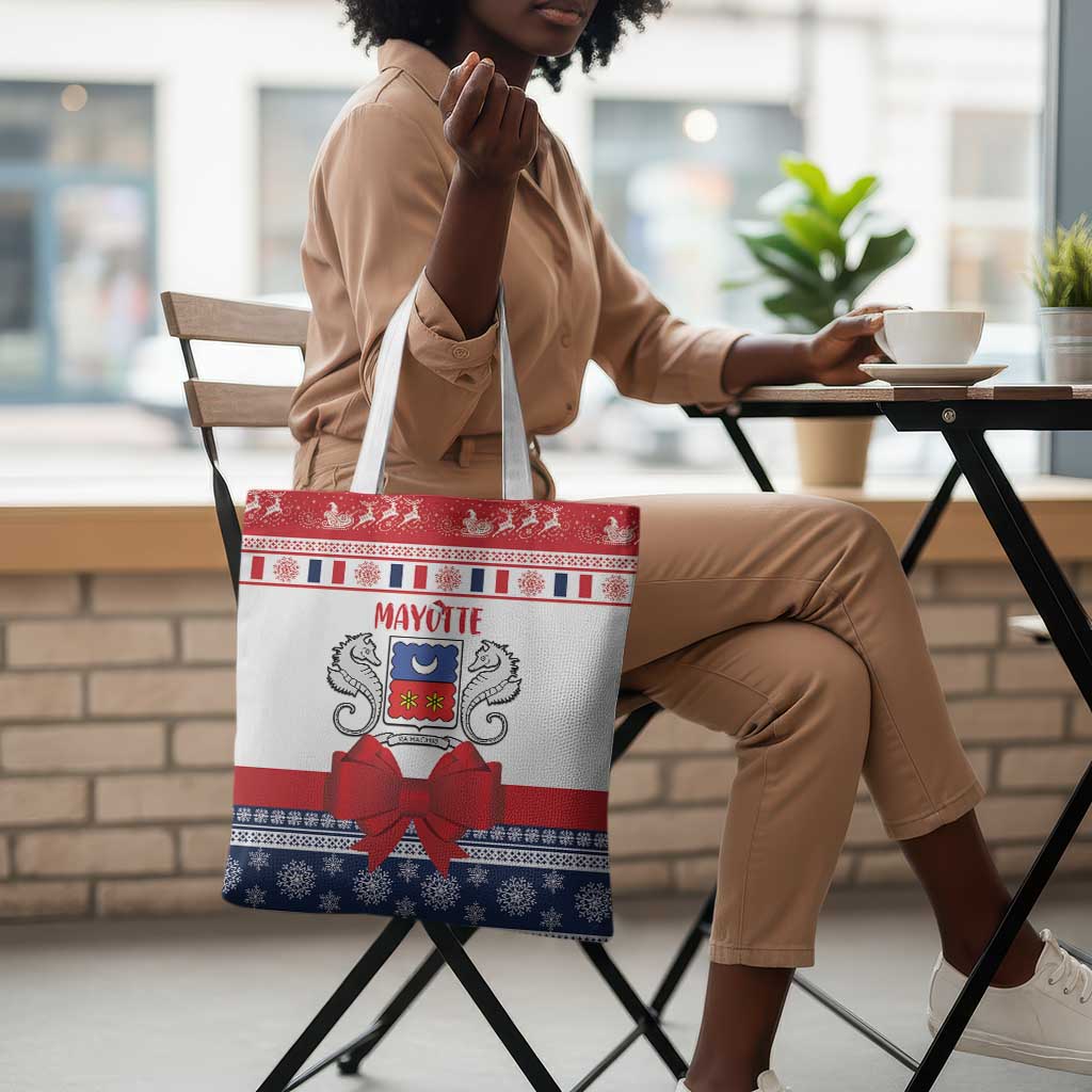 Mayotte Christmas Tote Bag Joyeux Noel