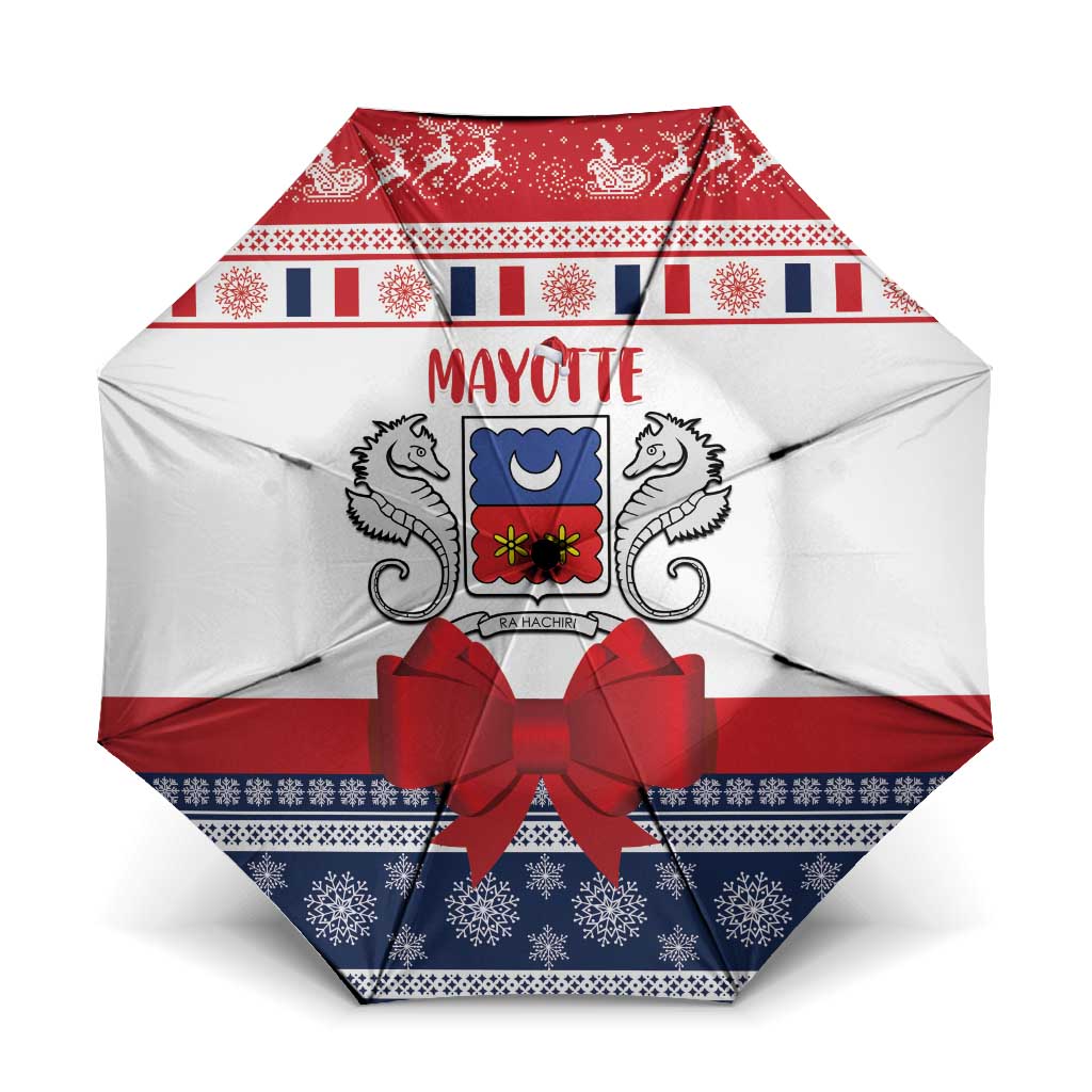 Mayotte Christmas Umbrella Joyeux Noel